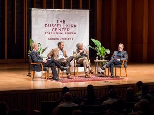 Sam Tanenhaus explains the election of Donald Trump at first Kirk on Campus event.